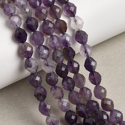 Natürlichen Amethyst Perlen Stränge&nbsp;G-K376-F03-01-1