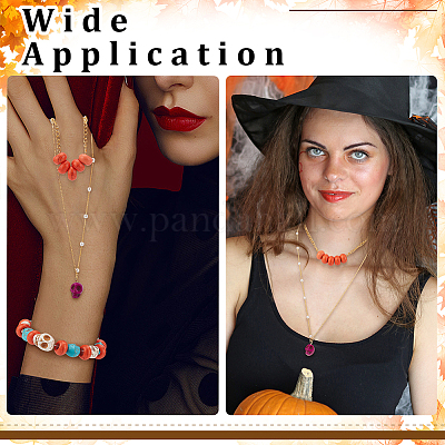 60 шт окрашенные синтетические бирюзовые европейские бусины&nbsp;SPDL-PH0001-04-1