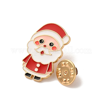 Рождественские эмалевые булавки JEWB-I047-01KCG-01-1