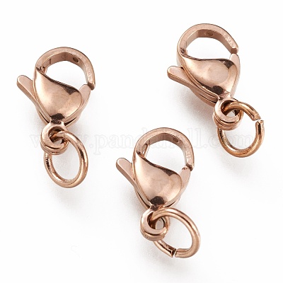 Ионное покрытие (ip) застежки-лобстеры из нержавеющей стали 304 STAS-G240-01C-RG-1