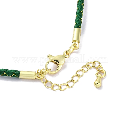 Изготовление плетеных браслетов из полиэфирного шнура MAK-Z003-01G-21-1