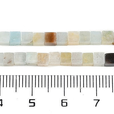 Натуральный цветок амазонитовые бусины пряди G-B129-A15-01-1