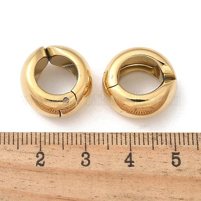 Фурнитура для амбушюров из нержавеющей стали 304 EJEW-R153-03G-01-1