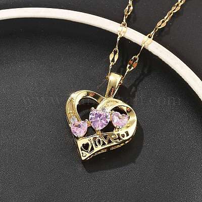 Ожерелья из нержавеющей стали 304 NJEW-R015-02G-1