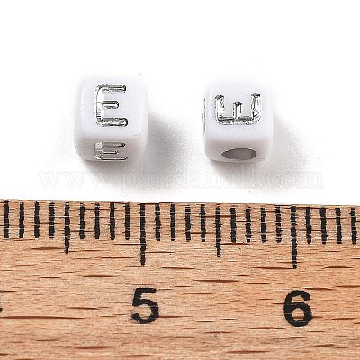 Непрозрачные акриловые бусины OACR-D282-06E-1