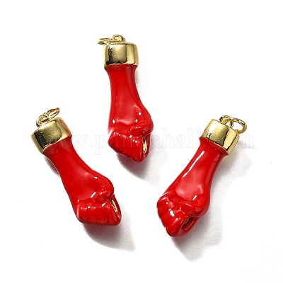 Латунь эмаль подвески KK-Q043-29B-01-1