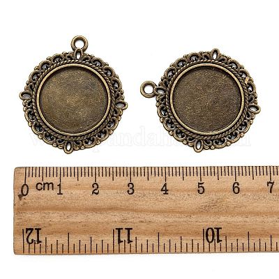 Сеттинги для кабошонов или кулона TIBE-T003-08AB-NR-1