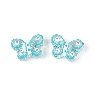 Прозрачные стеклянные бусины&nbsp;GLAA-T025-20B-1