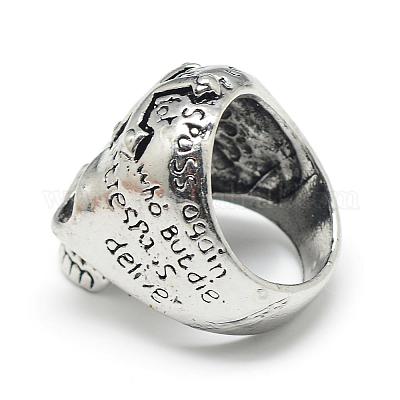 Кольца перста сплава RJEW-S038-102-20mm-1