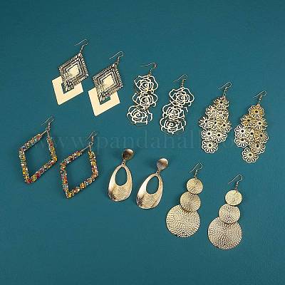 6 пара EJEW-SZ0001-56-1