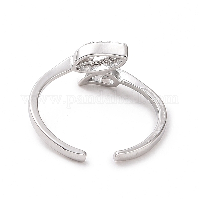 Прозрачный кубический цирконий RJEW-H127-38P-1