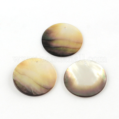 Плоским круглые черные губы оболочки подвески&nbsp;SHEL-R009-32-1