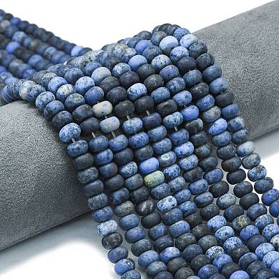 Натуральные нити из бисера G-P575-A03-8x5mm-1