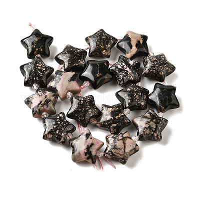 Природные родонит бисер нитей G-U023-C01-05-1