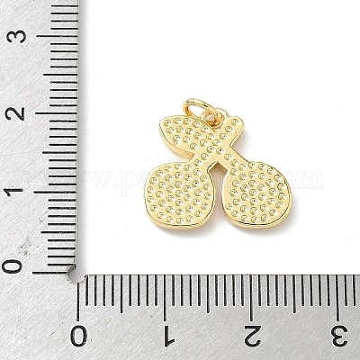 Латунь эмаль подвески KK-L239-052E-G-1