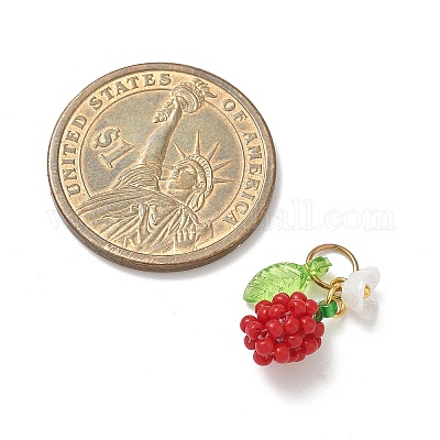 Стеклянные подвески из бисера PALLOY-MZ00906-1