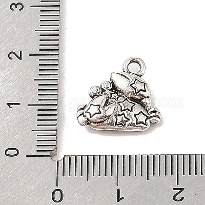 Подвески из сплава в тибетском стиле  TIBE-Q090-06AS-1