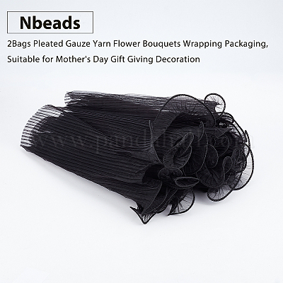 Shop NBEADS 2 Bags Flower Wrapping Mesh Paper for Jewelry Making