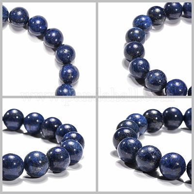 День Святого Валентина подарок для мужа эластичной драгоценных камней браслеты BJEW-G073-51mm-15-1