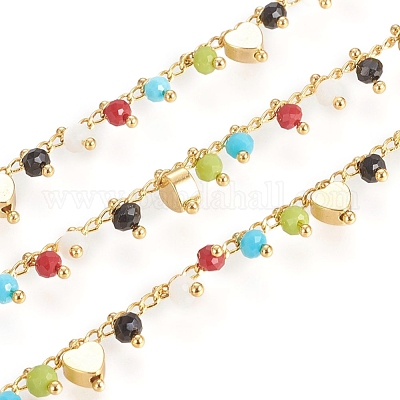 Латунная витая цепочка для бордюров CHC-G011-01G-01-1