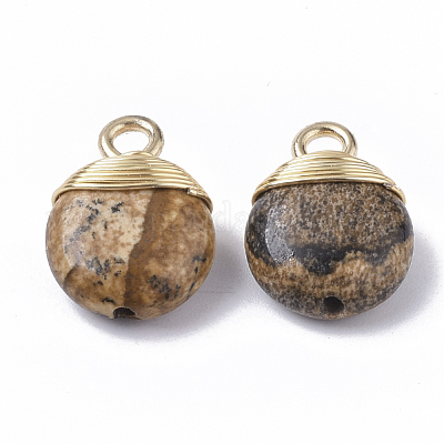 Естественного изображения яшмы подвески G-S359-021D-1