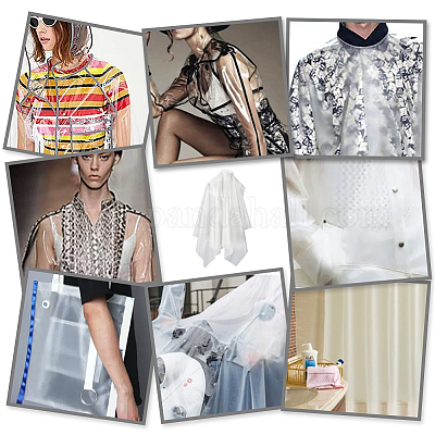 ТПУ мягкая водонепроницаемая ткань DIY-WH0048-82C-1