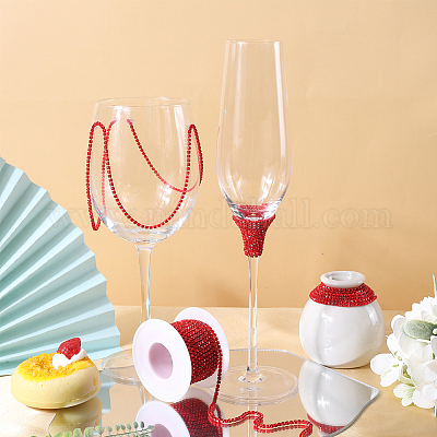 1 рулон электрофорез железные стразы стразы цепочки CHC-GF0001-06F-1