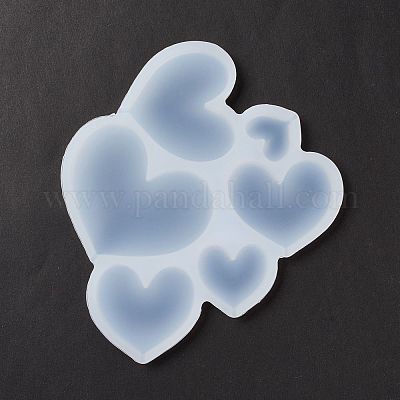 Пищевые силиконовые Молды для леденцов в форме сердца DIY-D069-17-1