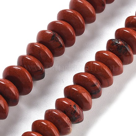 Натуральные красные яшмы бусы пряди G-P559-A17-02-1
