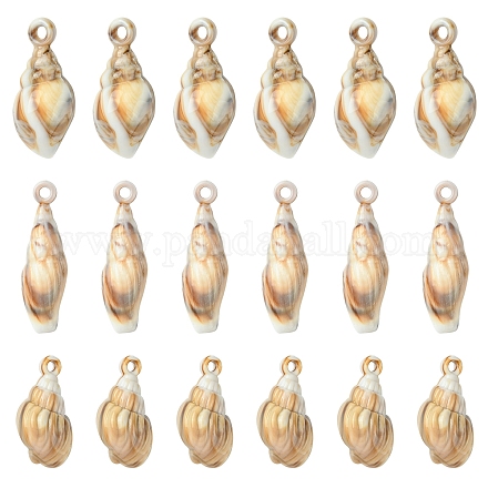 30шт 3 стиля непрозрачные акриловые подвески OACR-FS0001-78-1