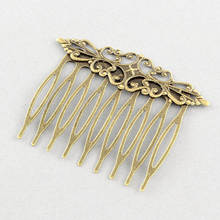 Iron Hair Comb Findings X-MAK-S012-FT002-9AB-1