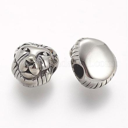 304 Stainless Steel Beads STAS-A032-032AS-1
