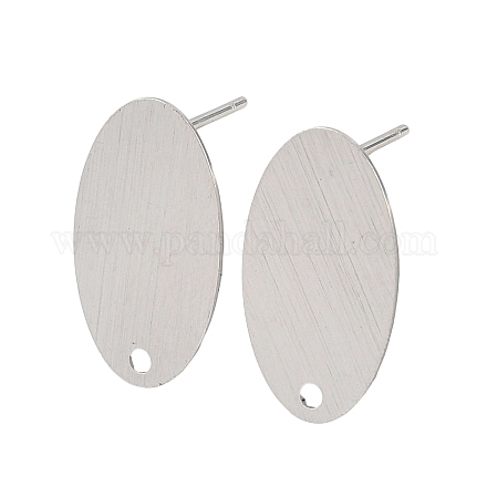 Фурнитура для сережек-гвоздиков из нержавеющей стали 316 STAS-D389-01P-1