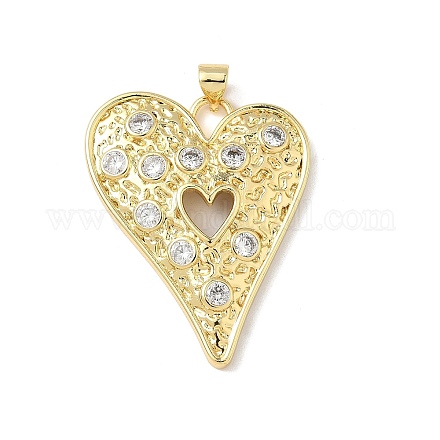 Латунные микро проложить кубического циркония подвески KK-L239-062G-01-1