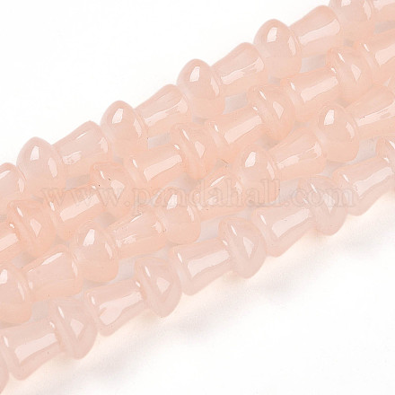 Выпечка окрашенные стеклянные бусины пряди DGLA-N007-01D-1