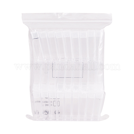 Pandahall 30 paquete de contenedor de almacenamiento de taladro de pintura de diamante CON-PH0001-79-1