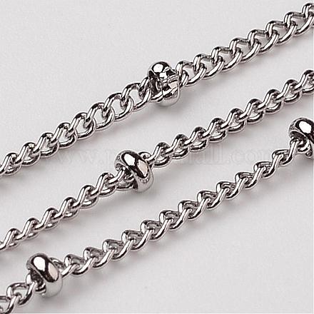 304 Stainless Steel Twist Chains CHS-K002-10-1
