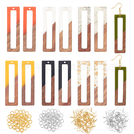 1 коробка 70 шт. наборов для самостоятельного изготовления висячих сережек DIY-OC0006-13-1