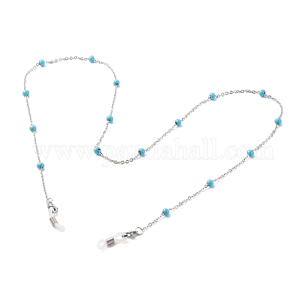 304 Edelstahl Kabelkette Halsketten AJEW-EH00377-04-1