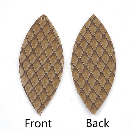 Большие кожаные подвески&nbsp;LS-FIND-T020-087C-1