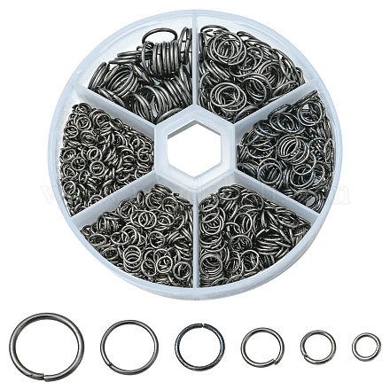 1 set di anelli per saltare in ferro IFIN-YW0001-44B-1
