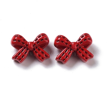 Spray Painted Alloy Beads PALLOY-H134-36-1