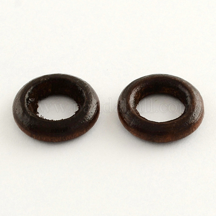 Donut Wooden Linking Rings WOOD-Q014-12mm-03-LF-1