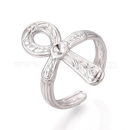 Компоненты кольца-манжеты из нержавеющей стали 304 с крестом анкх STAS-N108-60P-1