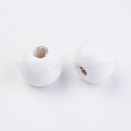 Perline di legno naturale X-WOOD-Q030-58C-1