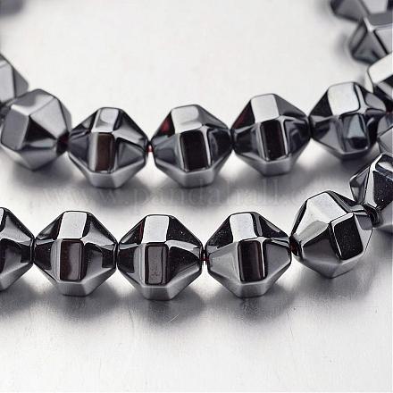Non-magnetic Synthetic Hematite Bead Strands G-F300-29B-09-1