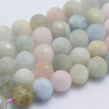 Chapelets de perles en morganite naturelle G-L478-20-10mm-1