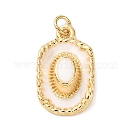 Латунь эмаль подвески KK-K408-66G-06-1