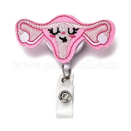  Uterus Badge Reels Holder Retractable with ID Clip