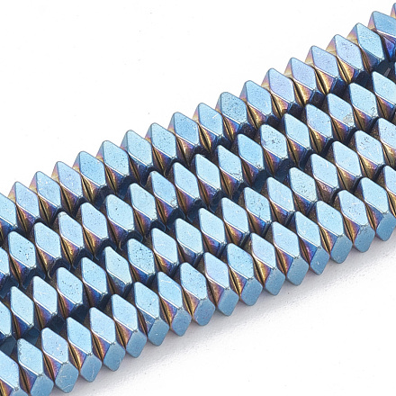 Chapelets de perles en hématite synthétique sans magnétiques G-T061-119A-1